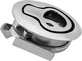 Boat Latches Stainless Steel 2", Latch Hatch Round Pull Marine Flush Locking Lift Handle Deck V1259-DP01-A-1290