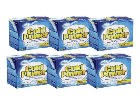 Cold Power 2kg Laundry Powder Advanced Clean Stain Remover x6 COLDPOWER-2759812X6_NZ