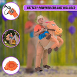 COWBOY Fancy Dress Inflatable Suit -Fan Operated Costume V63-306631