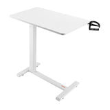 Overbed Table, Mobile Bed Side Table 4 Hidden Wheels, Height Adjustable Rolling Laptop Desk V952-CSZGXDZZCSPBL8D3V001V0
