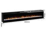 Dimplex PRISM Wall Mounted Electric Fireplace - 74-inches BLF7451-AU
