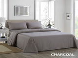 Royal Comfort 1200TC Ultrasoft 4 Piece Sheet Set - Queen - Charcoal ABM-205606