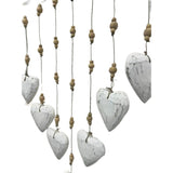 Handcrafted Hanging Hearts Mobile 35cm V637-33840HRT