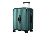 Wanderlite 28" Trunk Luggage Suitcase Travel 5 Wheels Type-C Port TSA Green LUG-ABS-TRUK-28-GN