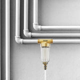 Spin Down Filter, 40 Micron Whole House Sediment Filter for Well Water, 3/4" G-F 1" G-M, 4 T/H V952-SDCXQZSGLQZC3BJ3TV0