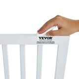 VEVOR Free Standing Dog Gate, 24" H x 80.3" W Freestanding Pet Gate, 4 Panels Foldable Dog Gate for V952-KZDMZCWMBSMZLUM3SV0