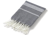 3 Pack Turkish Style Beach Towel Set 90x180cm - Quick Dry Lightweight Large Peshtemal Bath Sheet V888-ELOSUNG41342