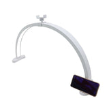 Half Moon Nail Desk Lamp with Phone Holder 28in 40W LED Arch Nail Tech Light for Makeup Salon with 3 V1294-YM0901-3119250063212