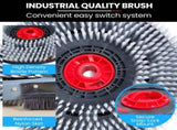Auch FSH18 Floor Scrubber & Dryer, 490mm, Battery Powered, Walk Behind, Multi-purpose Commercial V219-SCBHNDACP18A