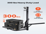Hitch Deer Hoist with Lifting System Platform, 300 lbs Load Capacity, Game Hoist Winch Lift with V952-PTSLSHL300LBWVV3H001V0