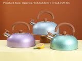 Water Kettle Stainless Steel Whistle Water Kettle Large Capacity Flat Bottomed for Gas Induction V1294-YM0703-3113230059213