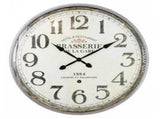Brasserie Round Wall Clock 80cm V637-ACC28139