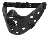Lamb Mask Black Durable Adjustable Resin Cosplay Mask for Halloween Carnival Parties V1294-YM0714-3115210185611