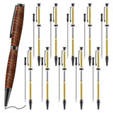 Pen Sets for Wood 7mm Slim Pen Turning Set with Refill Lathe Accessories for Making Office Classroom V1370-AZ4-10240