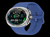 Watch8Classic-SU02 Smart Watch, Full Touch Screen Silicone Sports Wrist Watch for Men WomenBlue V1300-WATCH8CLASSIC-SU02-BLUE