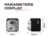 Retro Design Mini Digital Thumb Camera for Students - 2.0MP Video Recording with 16GB TF Card and 6 V888-ELOSUNG38760