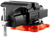 Bench Vise, 127 mm Jaw Width, 125 mm Max Jaw Opening Multipurpose Vise with 360&deg Swivel Locking V952-DXZSDGNTQ5INLZ20LV0