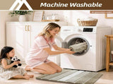 Bathroom Rugs,Ultra Soft Absorbent Bath Mat,Beige Non-Slip TPR Backing Stays in Place, Machine V1107-113-43181-BEG4