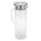 1100ML Cold Water Bottle Transparent Cold Water Pitcher Juice Jug with Lid for Home UseStainless V1294-YM0901-3118210130912