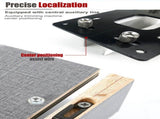 Multifunctional Aluminum Router Base Slotting Jig for Woodworking, Adjustable Trimming Machine Base V1341-ZY-ZR8XQN7F-A