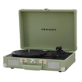 Crosley Cruiser Bluetooth Portable Turntable - Mint Crosley Entertainment Stand Bundle V398-CR8005FST-MT4