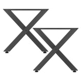 Table Legs, 750 x 760 mm W Steel Furniture Legs, Modular Design, Easy Assembly, 1000 kg Max V952-ZTCFKXX2830I85NBJ001V0