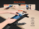 Lawn Mower Blade Sharpener, 15&deg - 45&deg Adjustable Lawnmower Blade Sharpening Tool with 4 Adapter V952-GCDPJJ1545MY5H0TG001V0