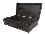 Wooden Chest Vintage Wood Storage Trunk with Lid Retro Suitcase Portable Box Ancient Photography V1294-YM0901-3117250191711