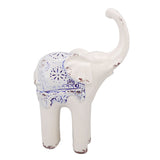 Elephant Ceramic Decor Safe Round Slippy Exquisite Porcelain Elephant Sculpture for Home Office V1294-YM0512-3115220138311