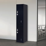 2-Door Vertical Locker for Office Gym Shed School Home Storage V63-832471