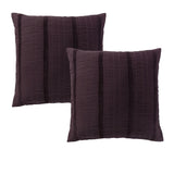 Bianca Pair of Malua Grape European Pillowcases 65 x 65cm V442-BCA-PILLOWC-MALUA-GRAPE-EU