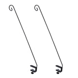 2pcs Extended Fence Deck Hook Rail Hook Heavy Duty Bird Feeder Hook Adjustable for Bird Feeders V1294-YM0901-3111240225711