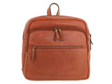 Pierre Cardin Womens Vintage Backpack Bag in Cognac V563-PC3332-COGNAC