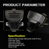 LED Motorcycle Tail Light Integrated Turn Signal,LED Brake Light,Driving Light With Waterproof V1188-MS-227-1208
