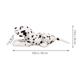 Creative Plush Spot Dog Tissue Holder with Dust Protection for Car Home Decor V1369-AZ3-W-15958