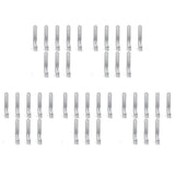 40 Pieces Mini Pry Bar Stainless Steel Flat Bar Multifunction Small Pry Bar Mini Crowbar Survival V1192-AZ-W-28823
