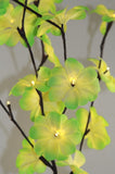 1 Set of 50cm H 20 LED Green Frangipani Tree Branch Stem Fairy Light Wedding Event Party Function V382-GRFRANGISTEMBATT