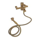 Brass Shower European Antique Simple Wall Mount Handheld Shower Set with Accessories for V1294-YM0521-3112220097011