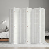 Levede 6 Panel Room Divider 170cm Freestanding Screen RD3003-6-WH