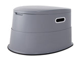 Portable Toilet for Camping, Porta Potty with 5L Detachable Inner Bucket & Removable Paper Holder, V952-MTSBXSMT300BBWUTFV0
