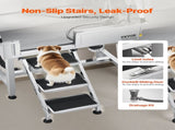 86.4 cm Dog Washing Station, Stainless Steel Pet Grooming Tub Bathtub, Professional Dog Wash Sink V952-BXGCWYG34CZJQTV6N002V0