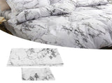 Printed Marble Bedding Set Polyester Duvet Quilt Cover Pillowcase Household Supplies V1294-YM0901-3117200127511