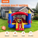 Inflatable Bounce House, Outdoor High Quality Playhouse Trampoline, Jumping Bouncer with Blower, V952-CQCBBHYC101164JT9V3