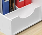 Multi-Functional Desktop Organizer with Document and Stationery Storage - Compact Desk Shelf, V888-ELOSUNG11323
