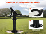 Well Hand Pitcher Pump, 20 ft Max Lift, Antique Cast Iron Manual Hand Water Pump with Heightening V952-SDYSBBTDZZTHXQJRK001V0