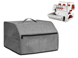 Heavy Duty Universal Size Multi Pocket Sewing Machine Protector Dustproof Cover Case With Top Handle V1366-AZ2-W-16951