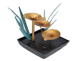 Tabletop Fountain LED Lights No Noise Compact Lightweight Classic Indoor Waterfall for Decorating V1294-YM0710-3115210156312