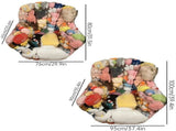 Trending Stuffed Animal Chairs, Oversized Clear Bean Bag, Waterproof Soft Toy Bean Bag V1192-AZ-W-33367