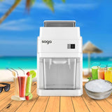 SOGA 2X 300 Watts Electric Ice Shaver Crusher Slicer Snow Cone Maker Commercial Tabletop Machine COMMERCIALELECTRICICESHAVER288X2