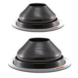 VEVOR 2 Pcs Metal Roof Pipe Flashing Boots Fit 150-280 mm Pipe High Temp EDPM V952-WDGDTGHSEDPMXQLFSV0